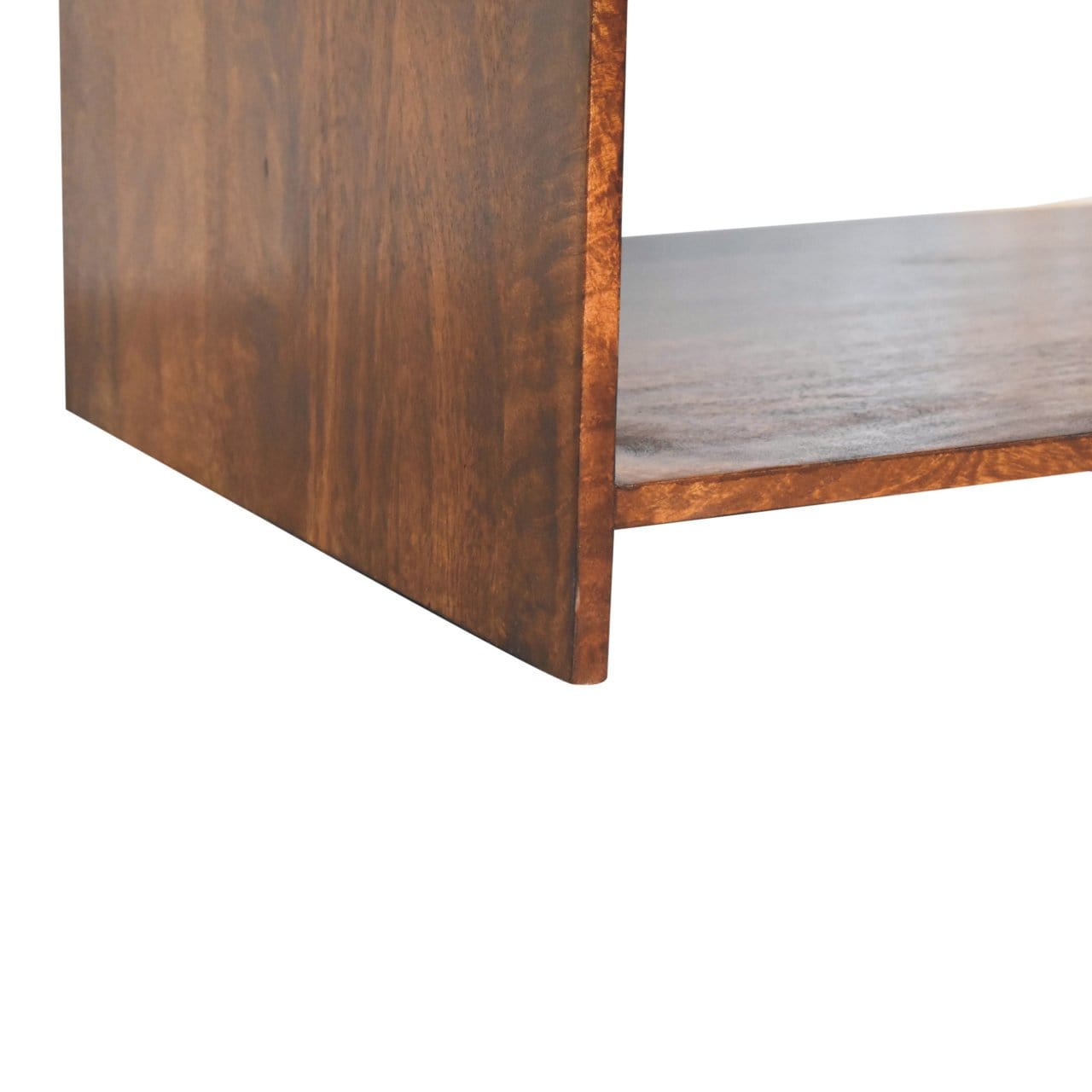 HeartwoodCo Aspen Slim Coffee Table – Mid Century Living Room Accent Table