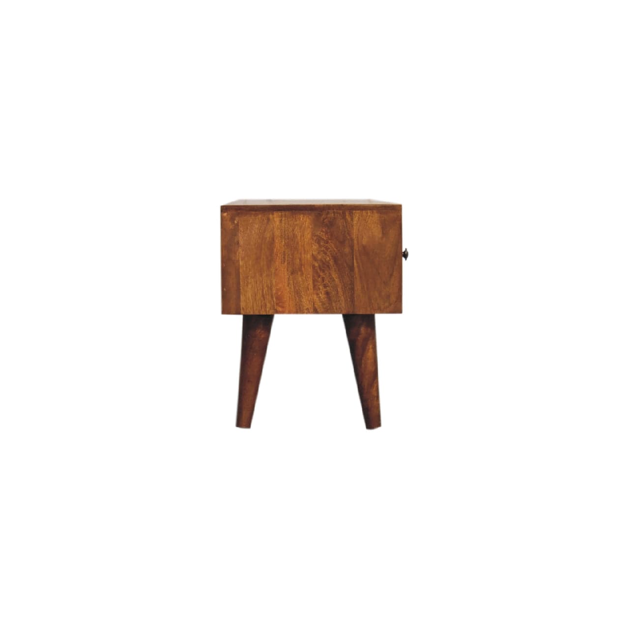 HeartwoodCo Classic Chestnut Coffee Table – Mid Century Living Room Accent Table