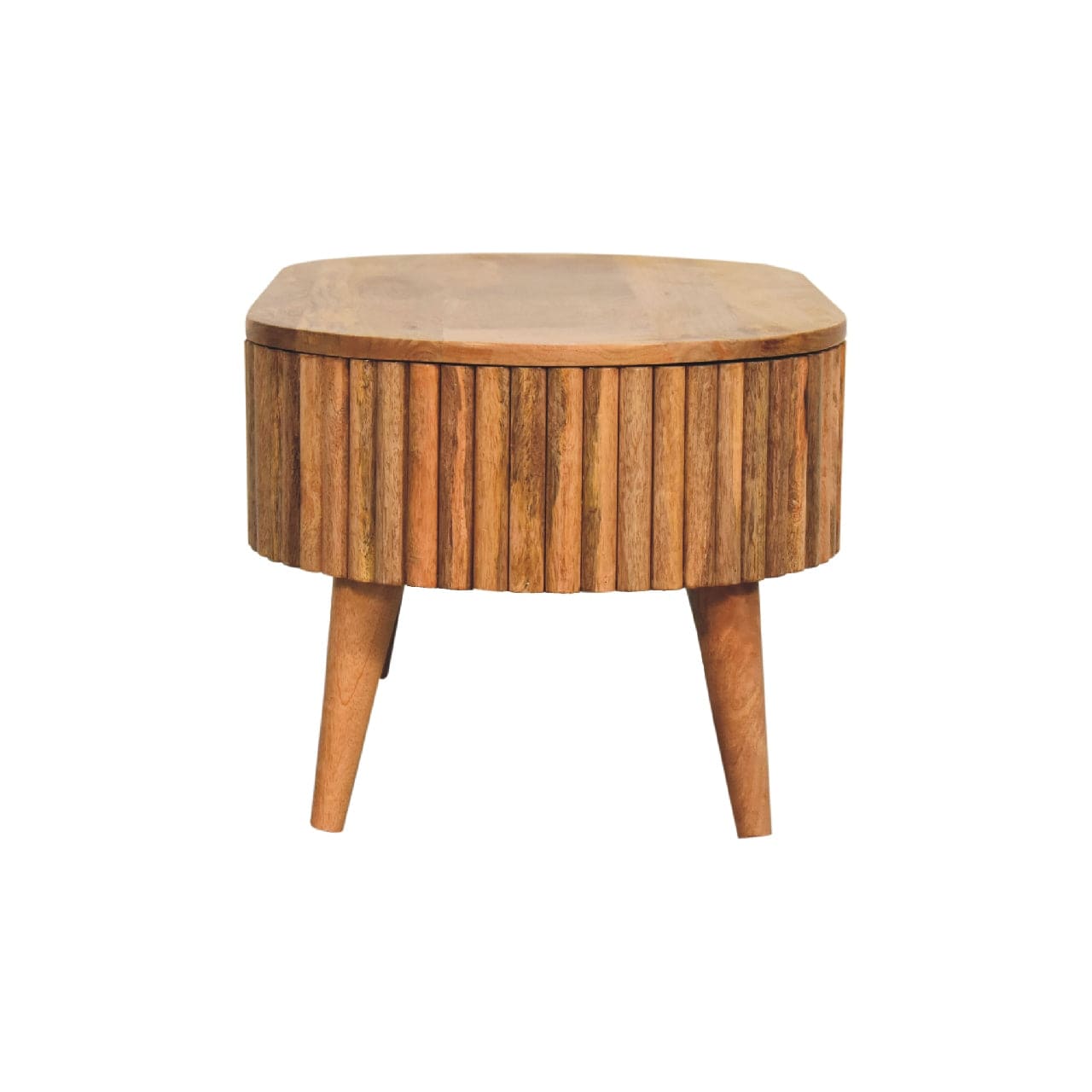 HeartwoodCo Mokka Coffee Table – Mid Century Living Room Accent Table