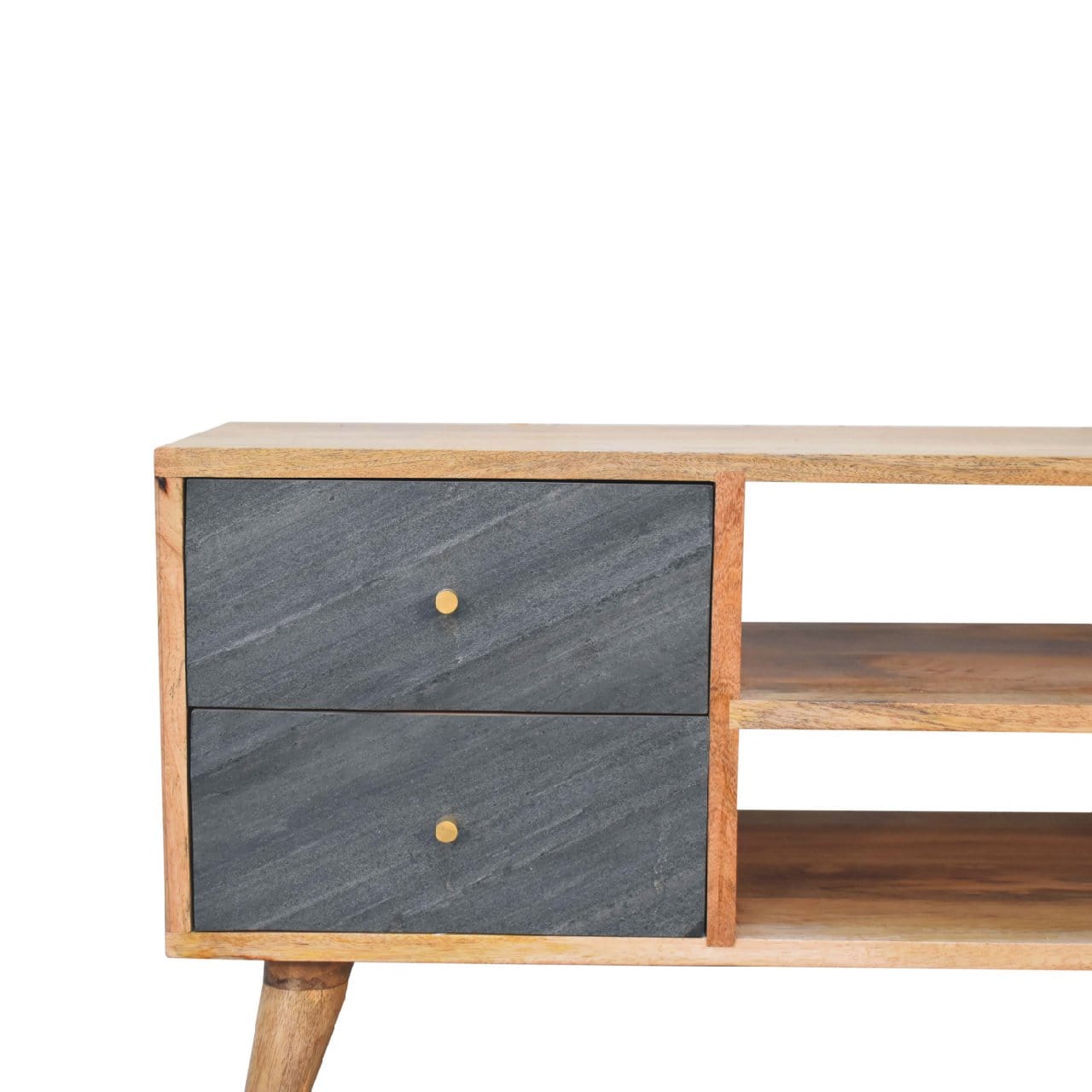 HeartwoodCo Slade Media Unit – TV Console with Drawers