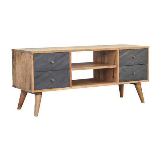 HeartwoodCo Slade Media Unit – TV Console with Drawers