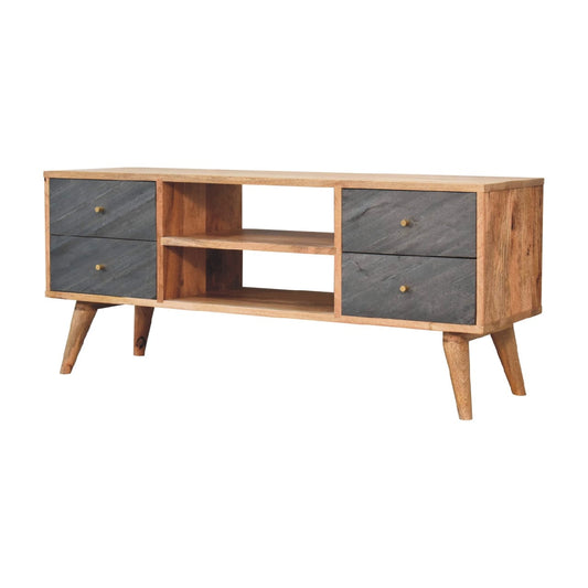 HeartwoodCo Slade Media Unit – TV Console with Drawers