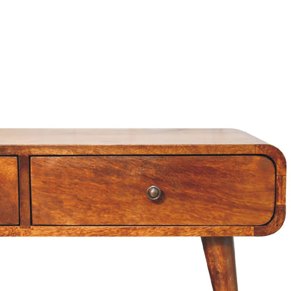HeartwoodCo Sonata Coffee Table – Mid Century Living Room Accent Table